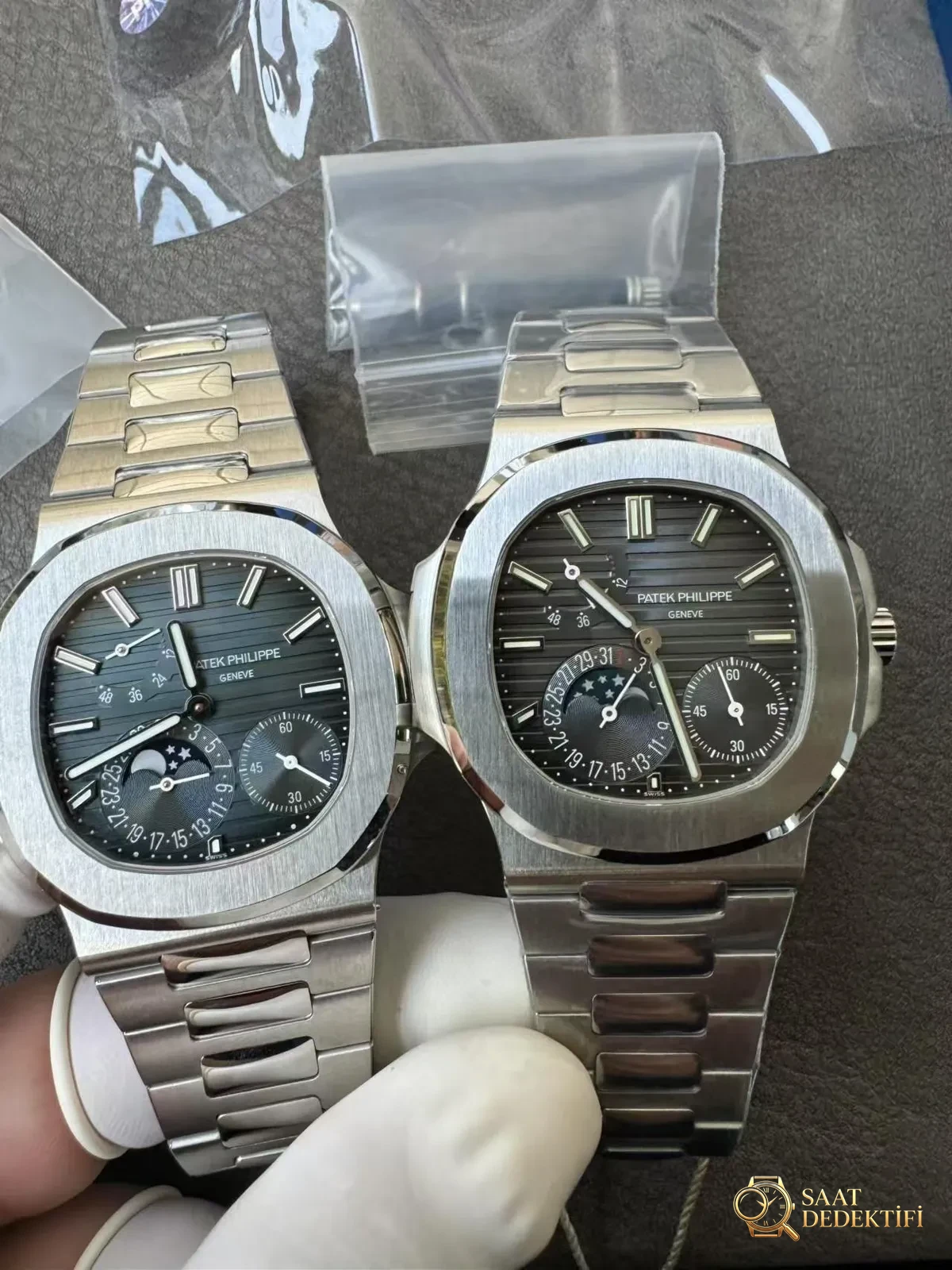 PPF Nautilus Moon Phase 5712 - Fosfor ve Super-LumiNova Gece Görünümü