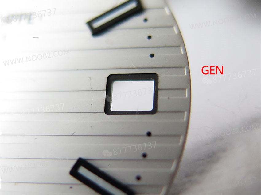 PPF Nautilus V4 versiyon gri kadran deri kayış — 10. fotoğraf
