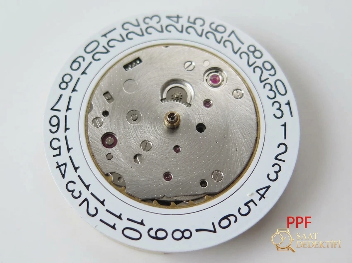 PPF Nautilus V4 versiyon gri kadran deri kayış - Kadran İbreleri ve Saniye Akışı