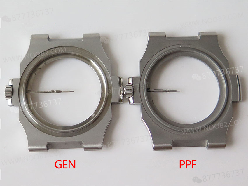 PPF Nautilus V4 versiyon gri kadran deri kayış — 30. fotoğraf