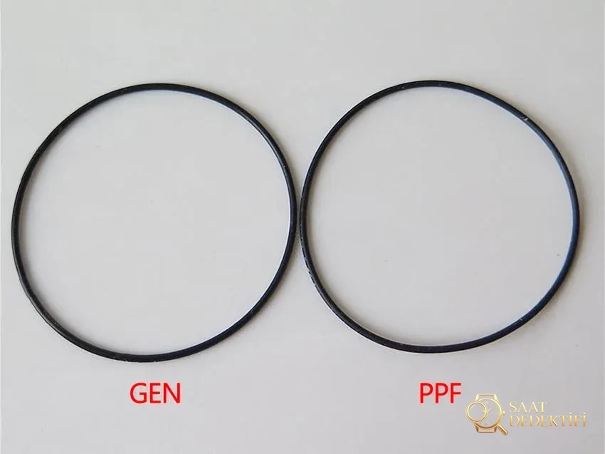 PPF Nautilus V4 versiyon gri kadran deri kayış - Kordon Bakla Esnekliği ve Pim Yuvaları