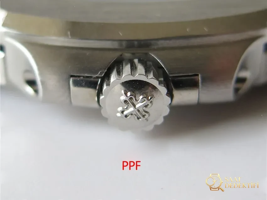 PPF Nautilus V4 versiyon gri kadran deri kayış - Yan Profil Kalınlık ve Ergonomik Kavis