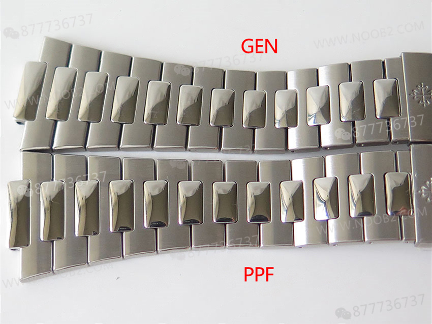 PPF Nautilus V4 versiyon gri kadran deri kayış — 36. fotoğraf