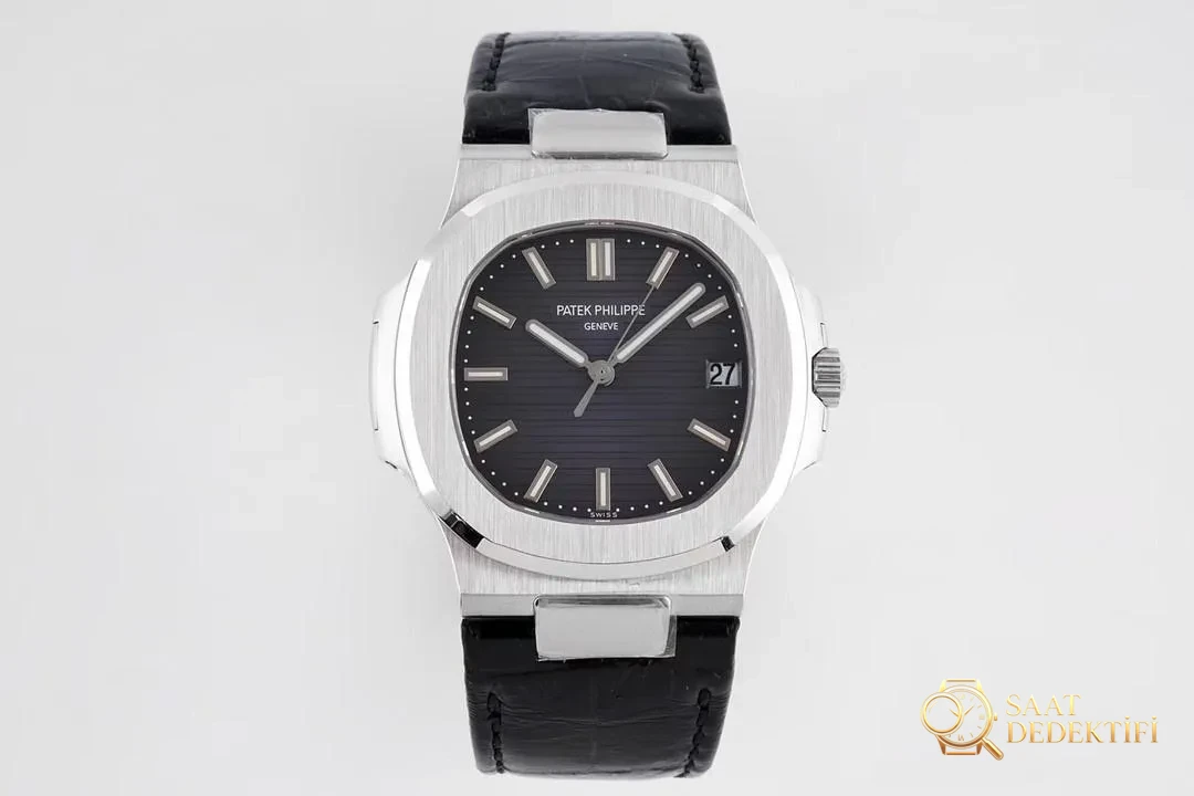 PPF Nautilus V4 versiyon gri kadran deri kayış - Kasa Arka Yivleri ve Sızdırmazlık Contası