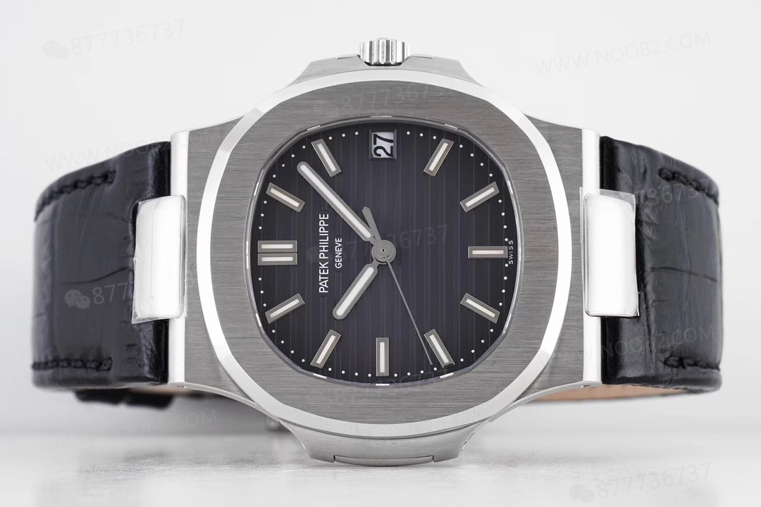 PPF Nautilus V4 versiyon gri kadran deri kayış — 44. fotoğraf