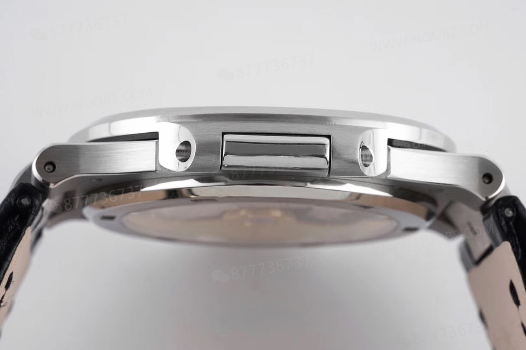 PPF Nautilus V4 versiyon gri kadran deri kayış — 46. fotoğraf