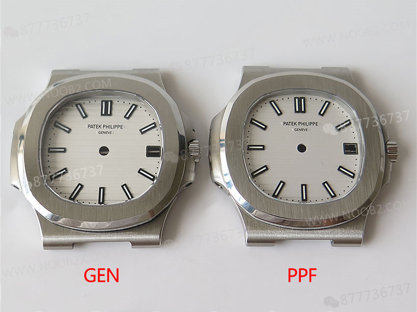 PPF Nautilus V4 versiyonu beyaz kadran deri kayış — 2. fotoğraf