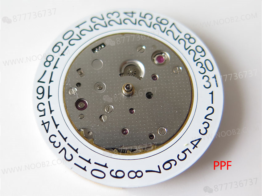PPF Nautilus V4 versiyonu beyaz kadran deri kayış — 17. fotoğraf