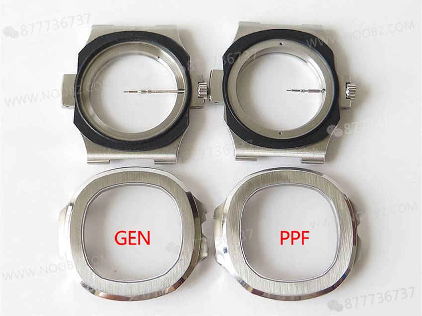 PPF Nautilus V4 versiyonu beyaz kadran deri kayış — 21. fotoğraf