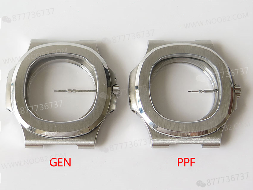 PPF Nautilus V4 versiyonu beyaz kadran deri kayış — 22. fotoğraf