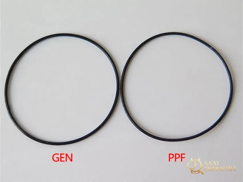 PPF Nautilus V4 versiyonu beyaz kadran deri kayış - Kordon Bakla Esnekliği ve Pim Yuvaları