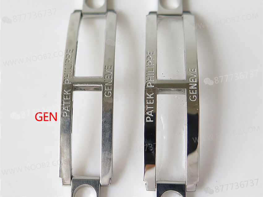 PPF Nautilus V4 versiyonu beyaz kadran deri kayış — 40. fotoğraf