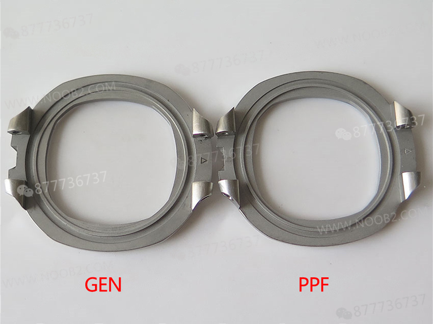 PPF Nautilus V4 versiyonu gri-mavi kadran, deri kayış — 27. fotoğraf