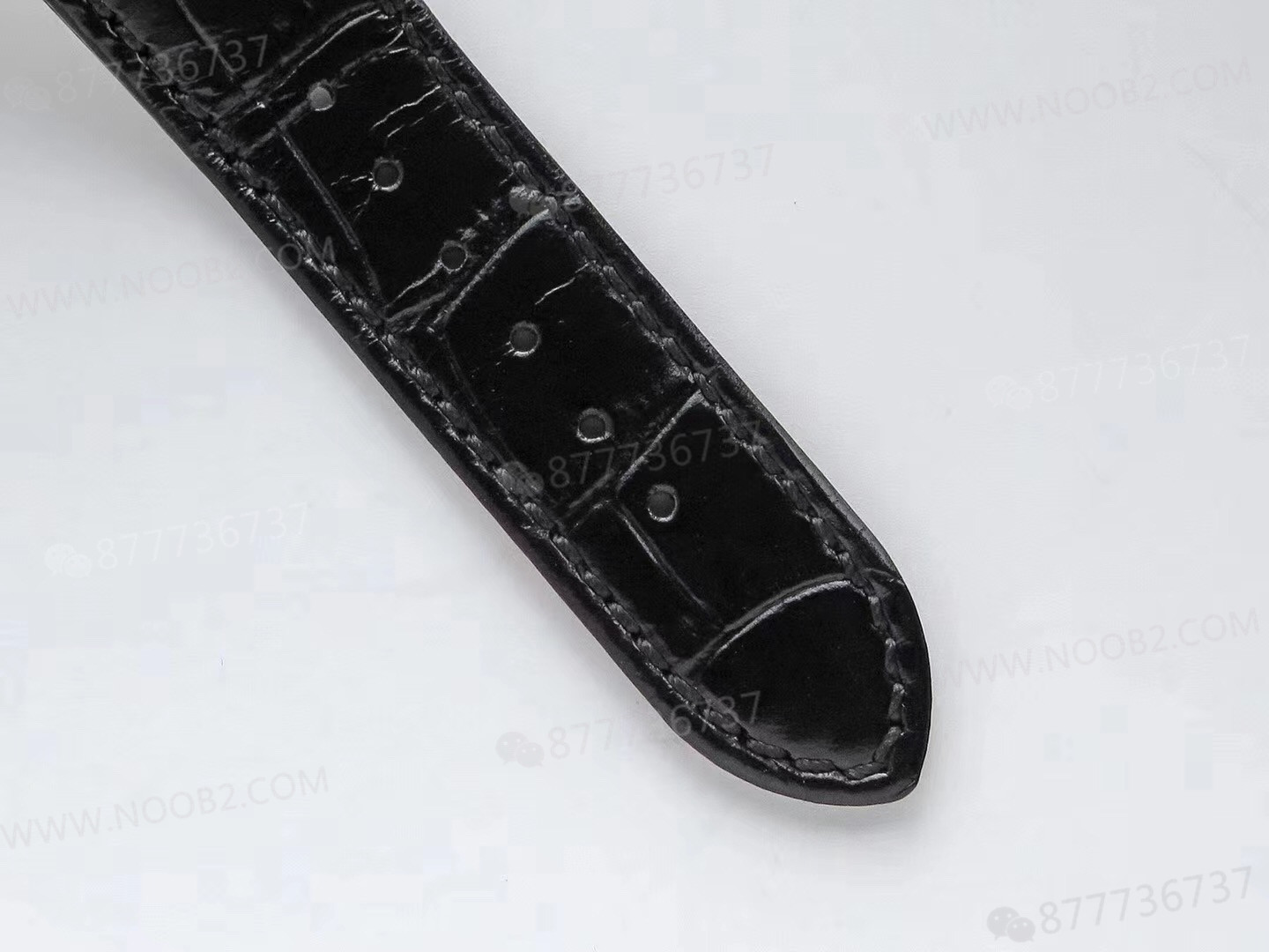 PPF Nautilus V4 versiyonu gri-mavi kadran, deri kayış — 47. fotoğraf