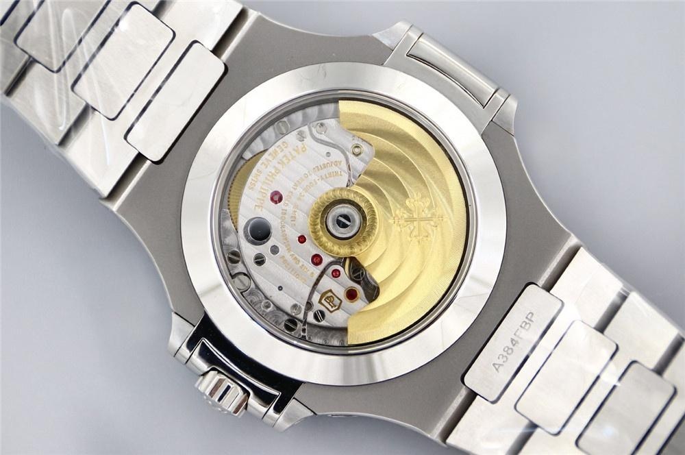 PPF Patek Philippe 5726 Nautilus yıllık takvim ay evreli replika saatin işçiliği nasıl? — 6. fotoğraf