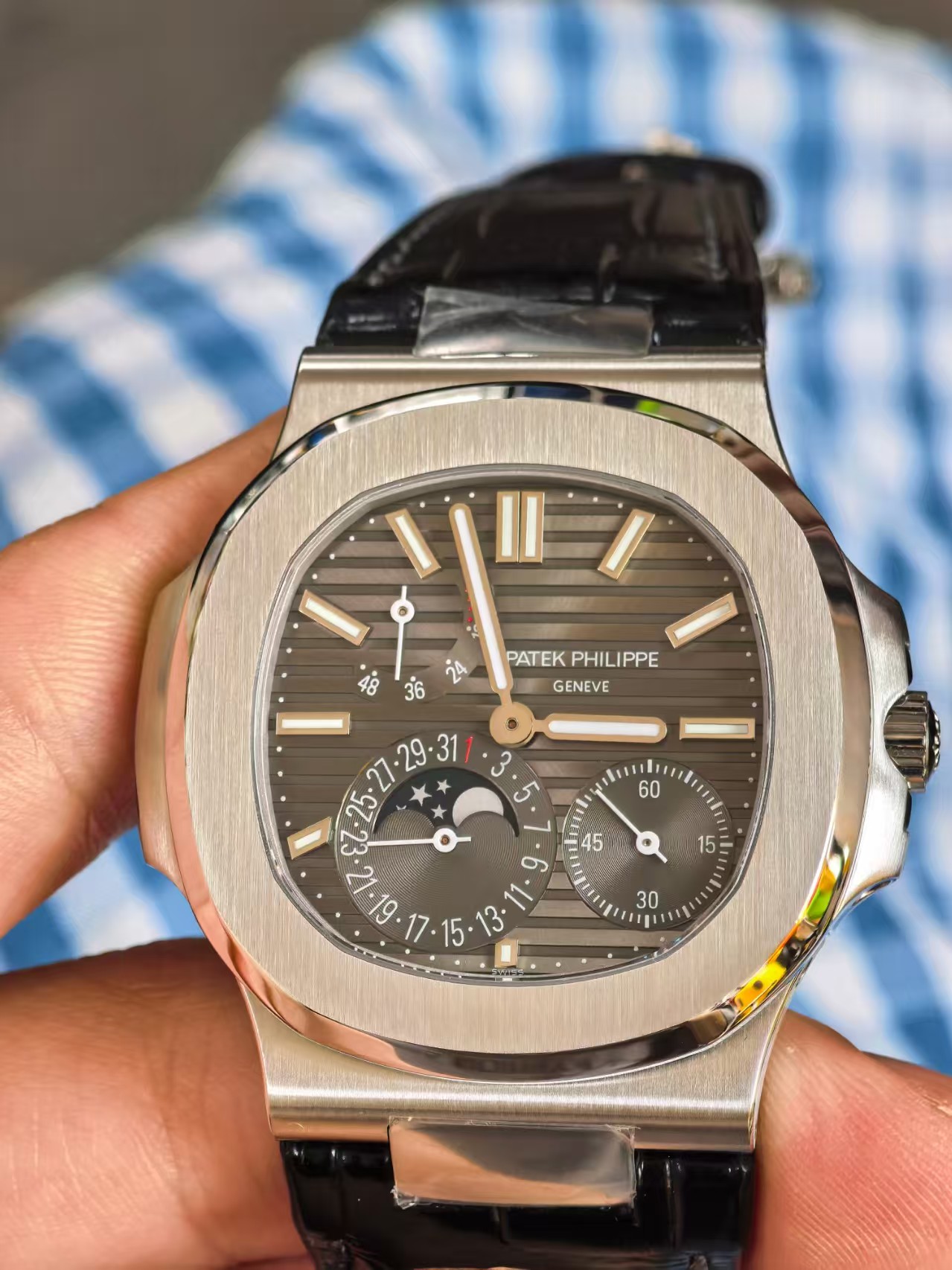 Patek Philippe 5712G Gri Saat