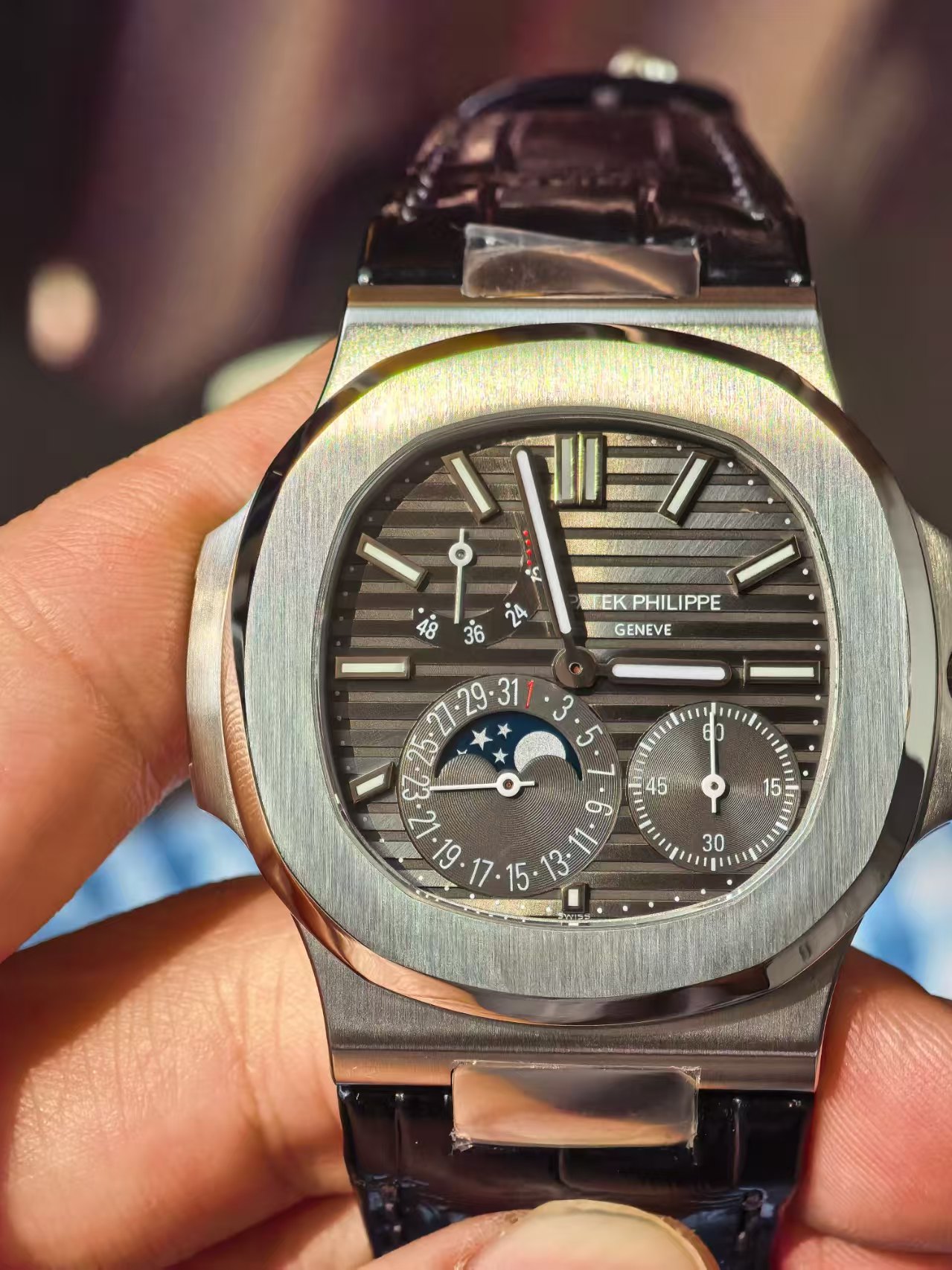 Patek Philippe 5712G Ay Fazı Gri