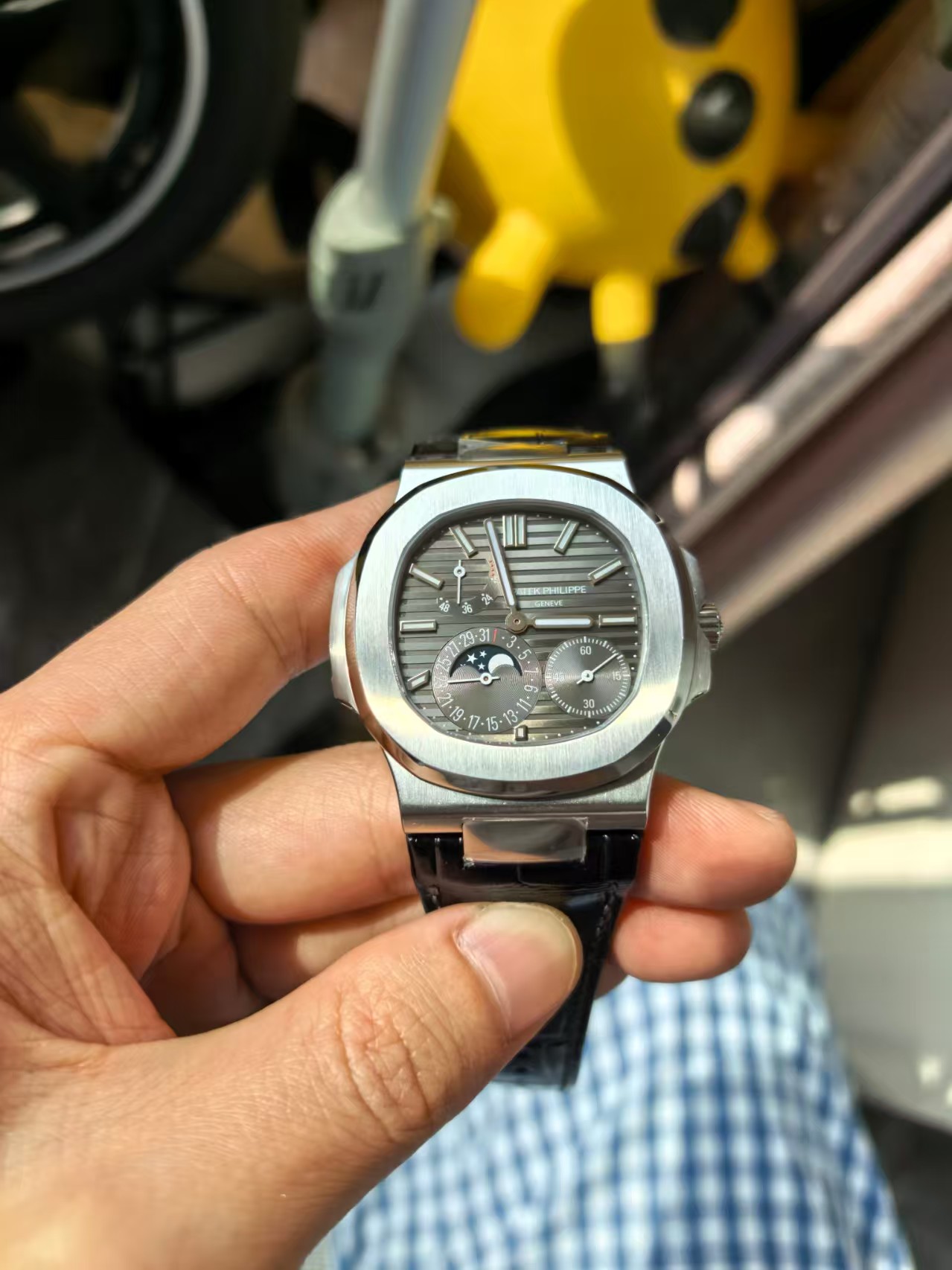 Patek Philippe 5712G Gri Replika