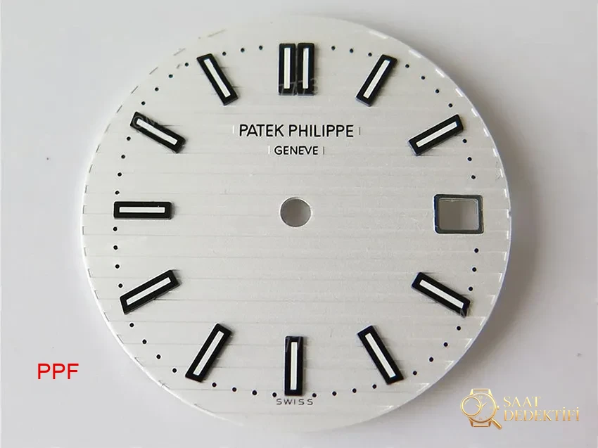 PPF Factory V3 Patek Philippe 5719/10G-010 Beyaz Altın Nautilus Yıldız Kaplı Kadran Kol Saati - Bilekte Duruş ve Kasa Orantısı