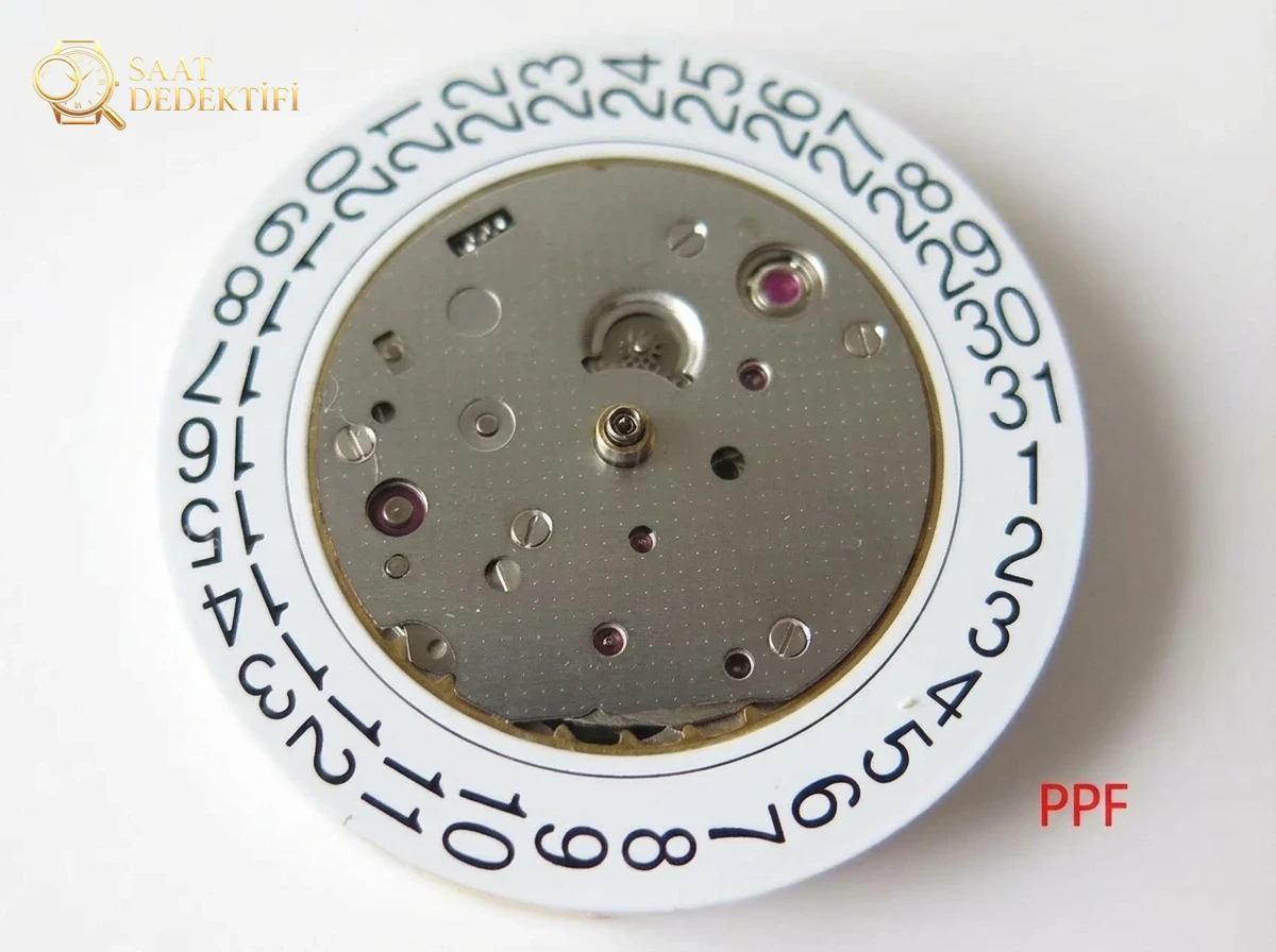 PPF Factory V3 Patek Philippe 5719/10G-010 Beyaz Altın Nautilus Yıldız Kaplı Kadran Kol Saati - Cam Yansıma Önleyici (AR) Kaplama