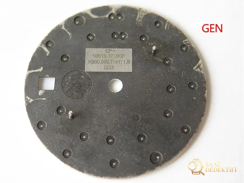 PPF Factory V3 Patek Philippe 5719/10G-010 Beyaz Altın Nautilus Yıldız Kaplı Kadran Kol Saati - Mekanizma Çark Dizilimi ve Taş Yatakları