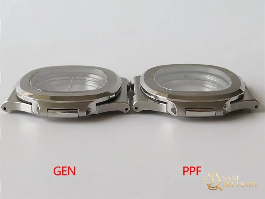 PPF Factory V3 Patek Philippe 5719/10G-010 Beyaz Altın Nautilus Yıldız Kaplı Kadran Kol Saati - Balans Çarkı ve Zemberek Aksamı