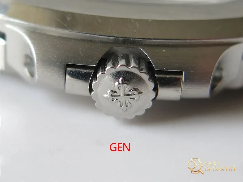 PPF Factory V3 Patek Philippe 5719/10G-010 Beyaz Altın Nautilus Yıldız Kaplı Kadran Kol Saati - Yan Profil Kalınlık ve Ergonomik Kavis