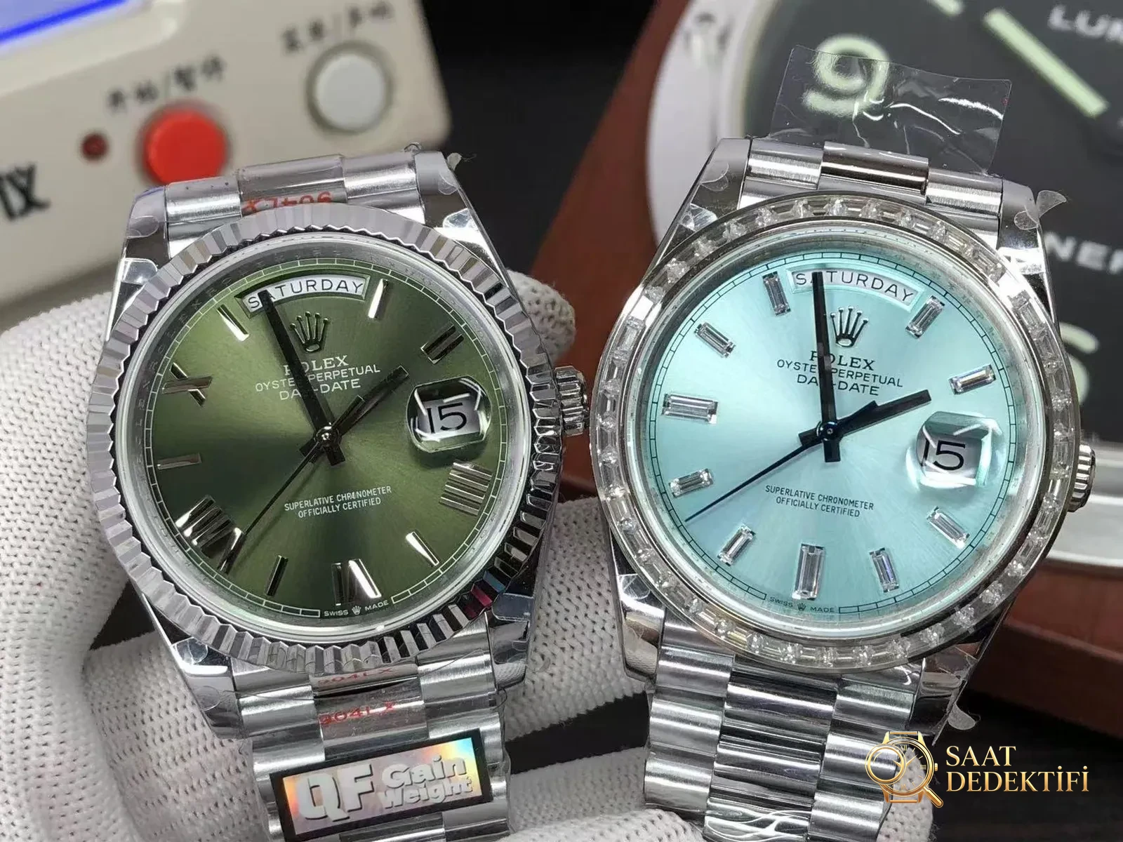 QF Day-Date vs GM Day-Date - Bilezik, Toka ve Klips Mekanizması