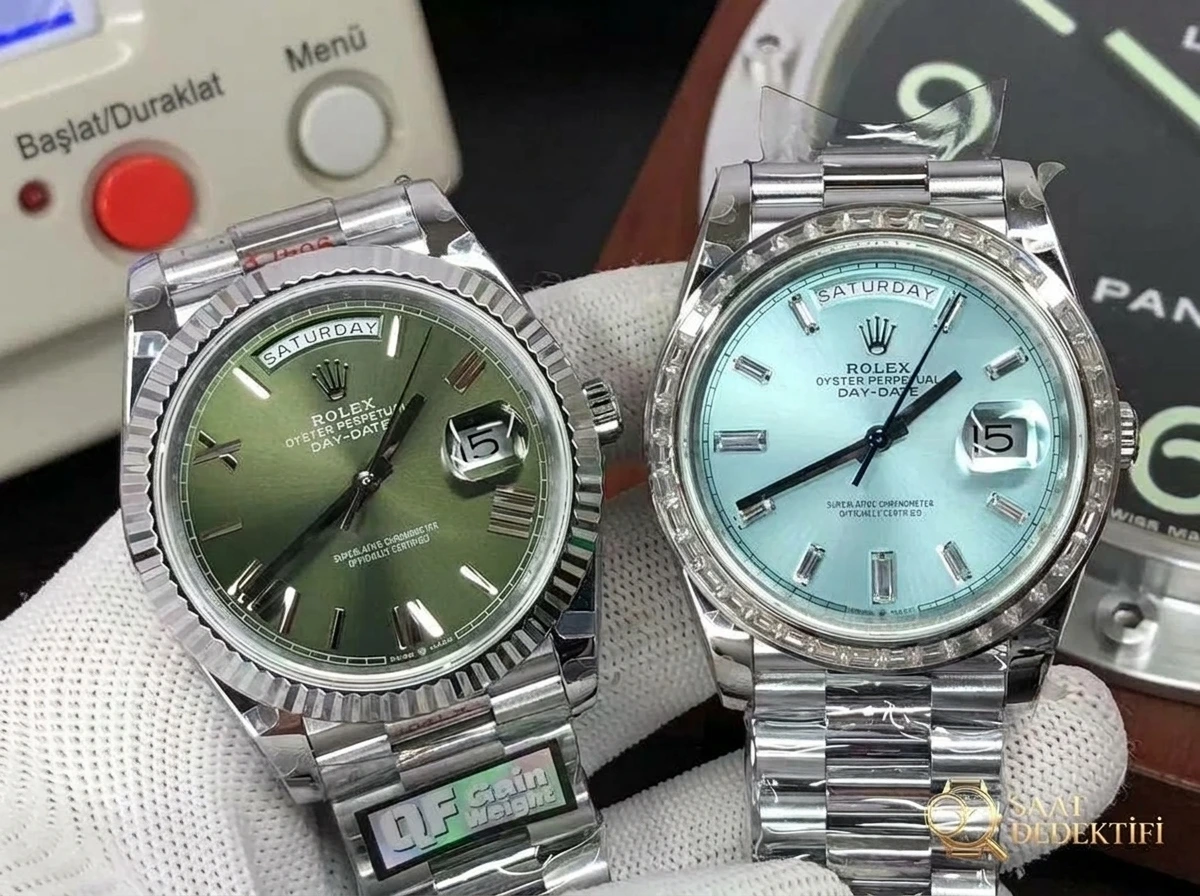 QF Day-Date vs GM Day-Date - Mekanizma Zemberek ve Balans Detayı