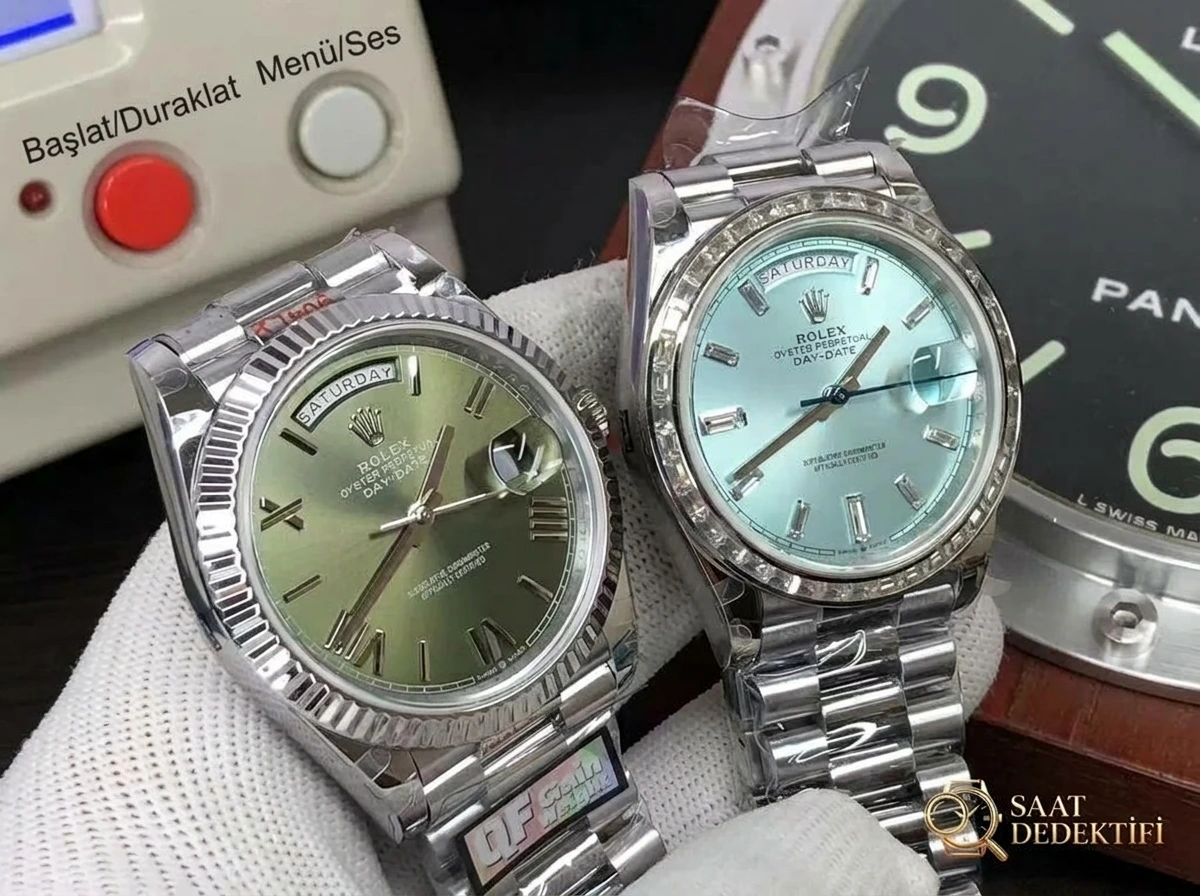 QF Day-Date vs GM Day-Date - Yan Profil ve Kordon Bağlantısı