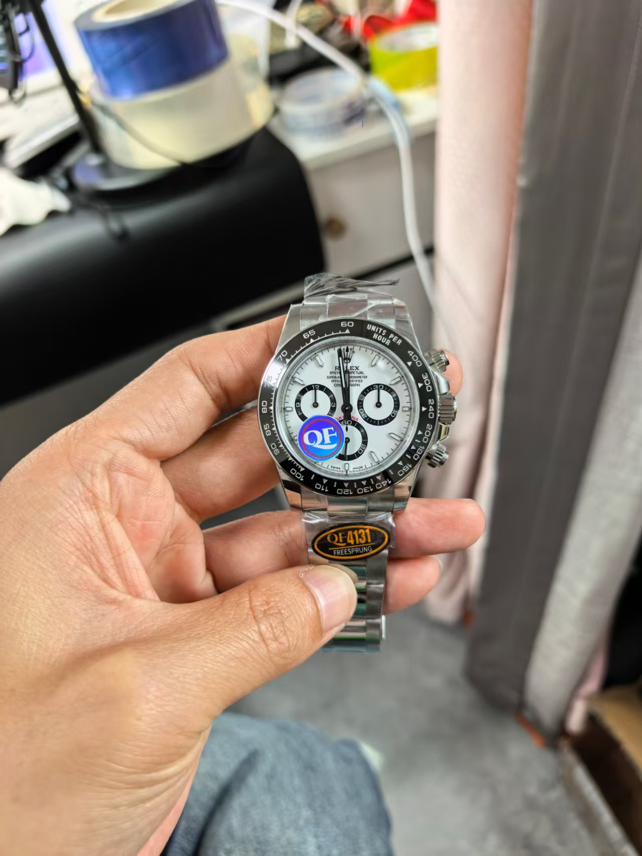 Replika Rolex Daytona 4131 Free Sprung
