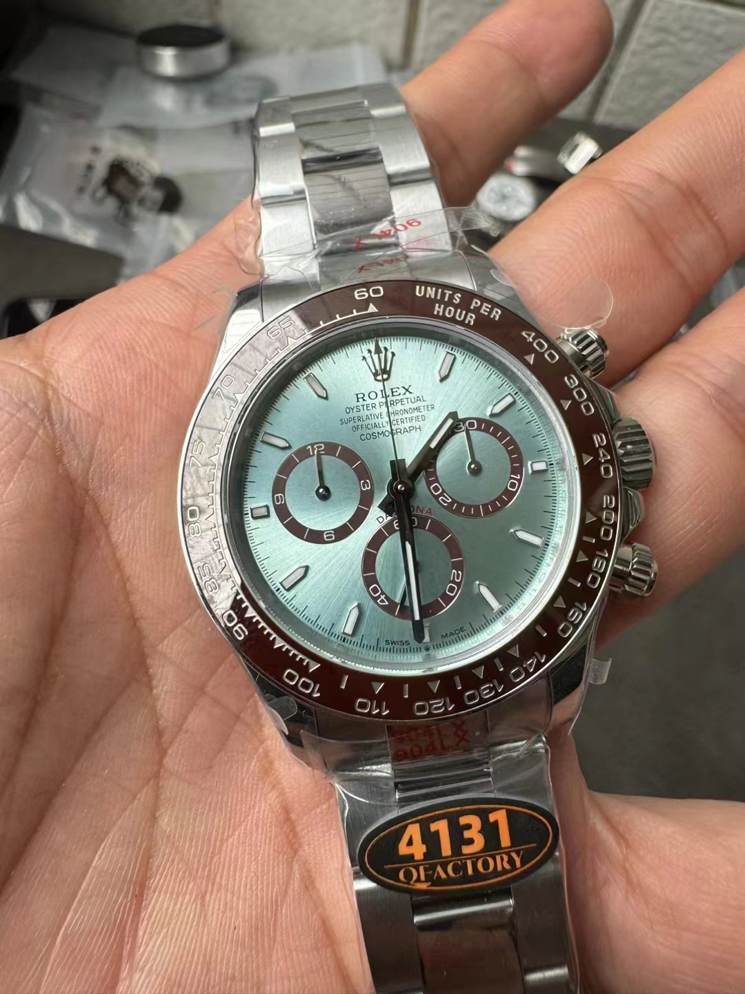 Replika Rolex Daytona Buz Mavisi Daytona QF