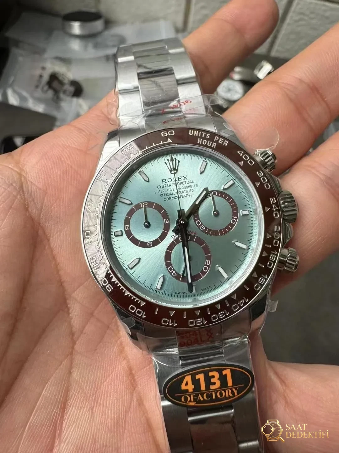 Replika Rolex Daytona Buz Mavisi Daytona QF