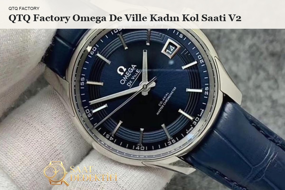Omega Replika Saat İncelemesi - Ön Görünüm ve Kasa Tasarımı