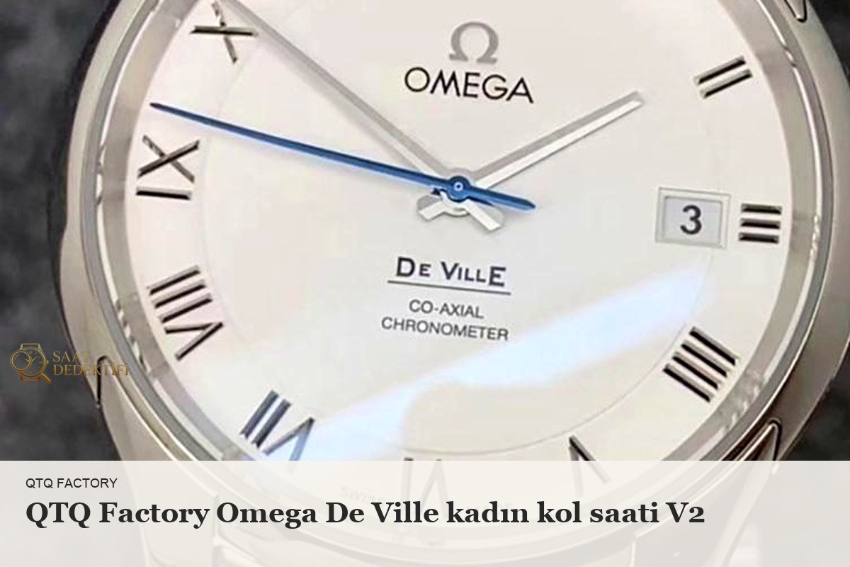 QTQ Factory Omega De Ville Kadın Kol Orijinal ile Karşılaştırma Analizi - ön görünüm
