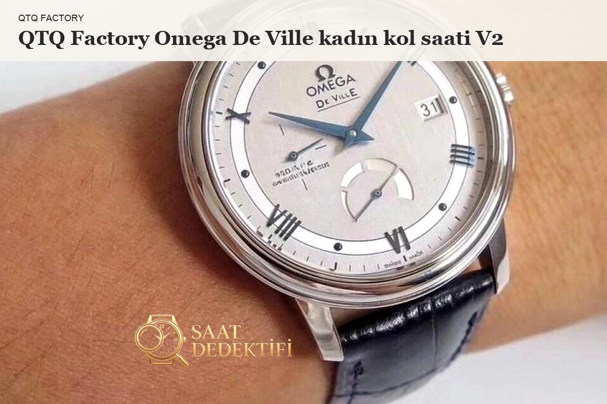 QTQ Factory Omega De Ville Kadın Kol Su Geçirmezlik ve Dayanıklılık İncelemesi - ön görünüm