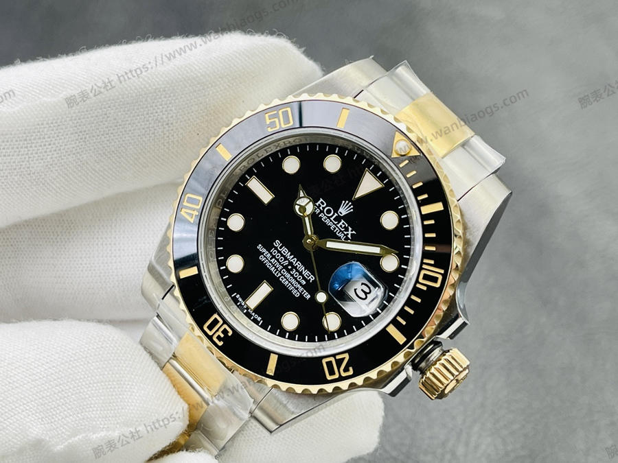 QTQ Factory Rolex Submariner Serisi 18K Altın Kaplama Model — 2. fotoğraf