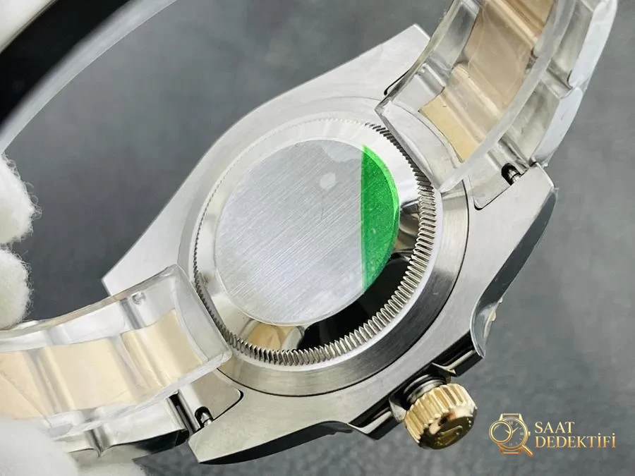 QTQ Factory Rolex Submariner Serisi 18K Altın Kaplama Model - Makro Kadran ve İndeks İşçiliği
