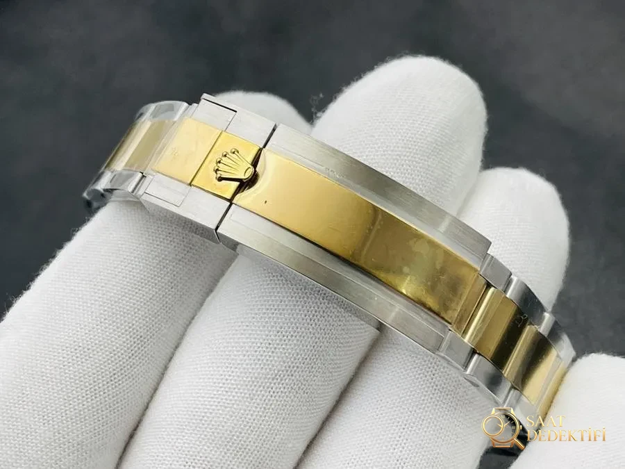 QTQ Factory Rolex Submariner Serisi 18K Altın Kaplama Model - Klips Kilidi ve Lazer Damgalar