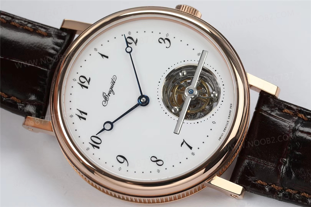 R8 Breguet 5 saat konumu tourbillon 5367 beyaz kadran altın kasa — 2. fotoğraf