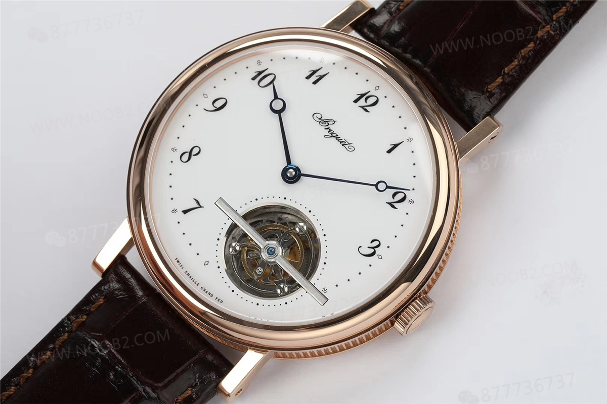 R8 Breguet 5 saat konumu tourbillon 5367 beyaz kadran altın kasa — 3. fotoğraf