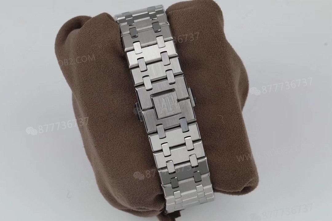 R8 Factory Audemars Piguet Royal Oak Tourbillon V2 Yükseltilmiş Sürüm, Beyaz Kasa Mavi Kadran — 10. fotoğraf