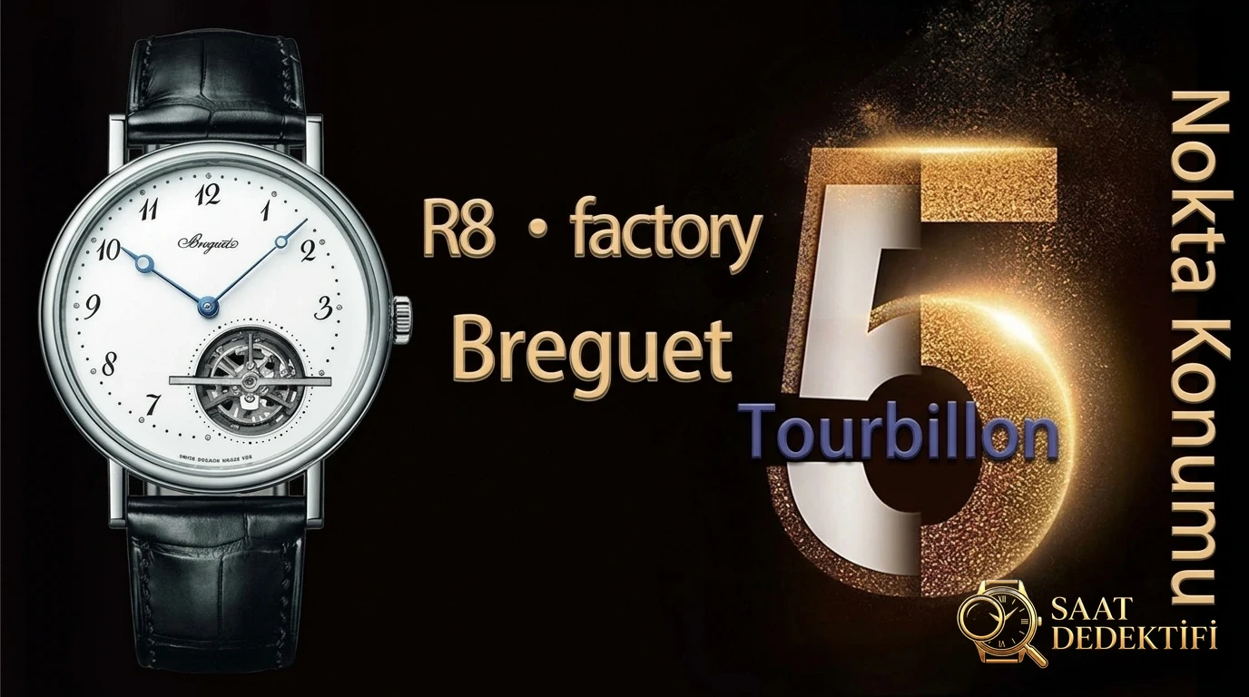 R8 Reloj de pulsera ultrafino Breguet 5367 Tourbillon Classique nuevo de fábrica, serie clásica: detalle de la esfera y mano de obra del bisel