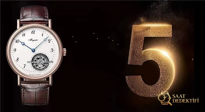 R8 Reloj de pulsera ultrafino Breguet 5367 Tourbillon Classique nuevo de fábrica - Revisión del perfil de la caja y la corona