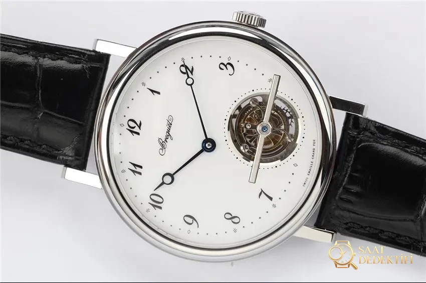 R8 Reloj de pulsera ultrafino Breguet 5367 Tourbillon Classique nuevo de fábrica - Mecanismo de pulsera, cierre y clip
