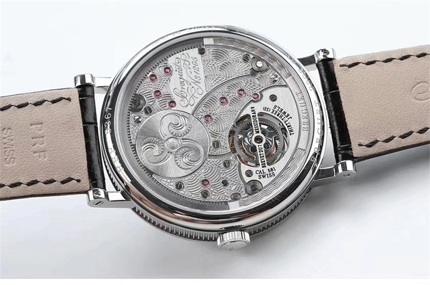 R8 Factory yeni Breguet 5367 Tourbillon Classique klasik seri ultra ince kol saati — 21. fotoğraf