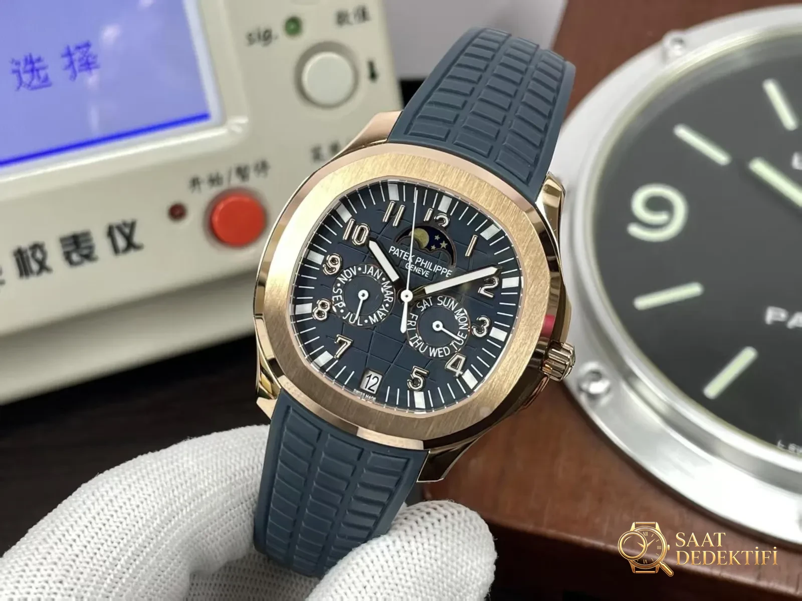 Replika Patek Philippe 5261 Mavi Kadran