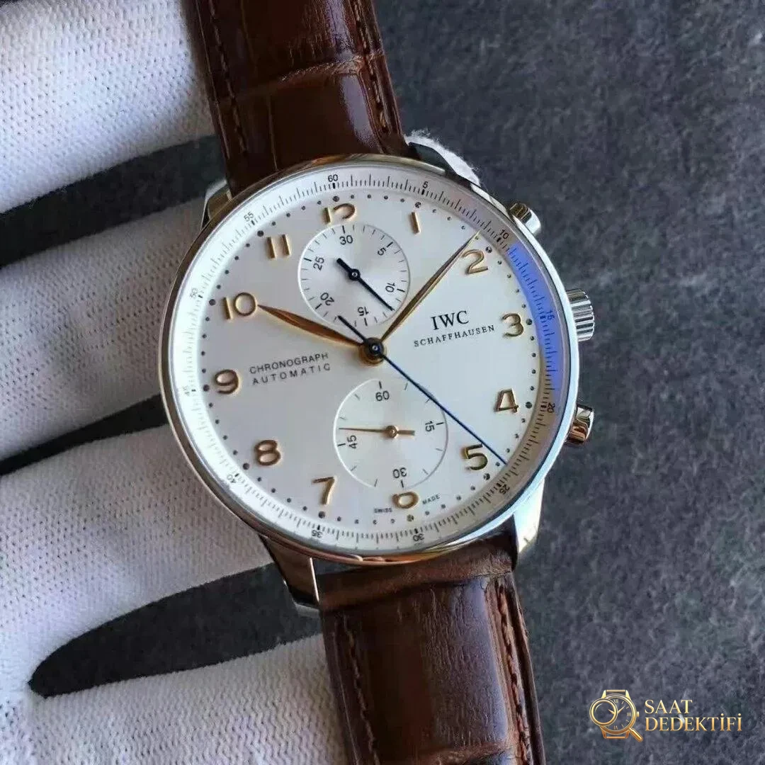 Replika IWC Portuguese Paslanmaz Çelik Saat