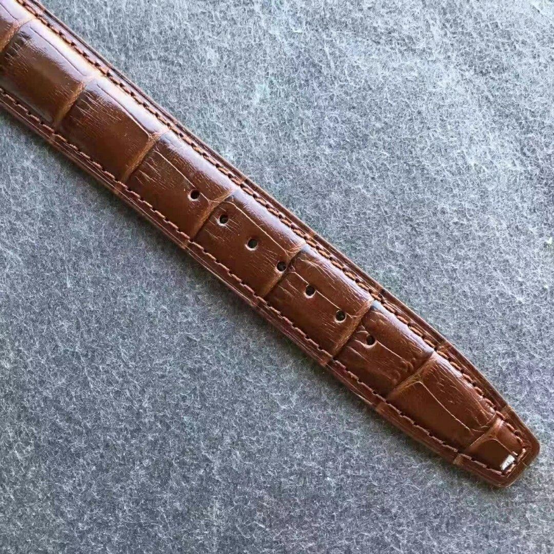 Replika IWC Portuguese IW371445 Kahverengi Deri Kayış