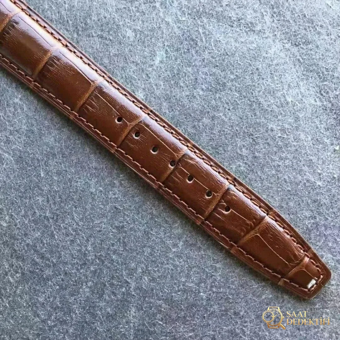 Replika IWC Portuguese IW371445 Kahverengi Deri Kayış